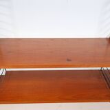 Étagère murale modulaire vintage en teck Nisse String, années 60