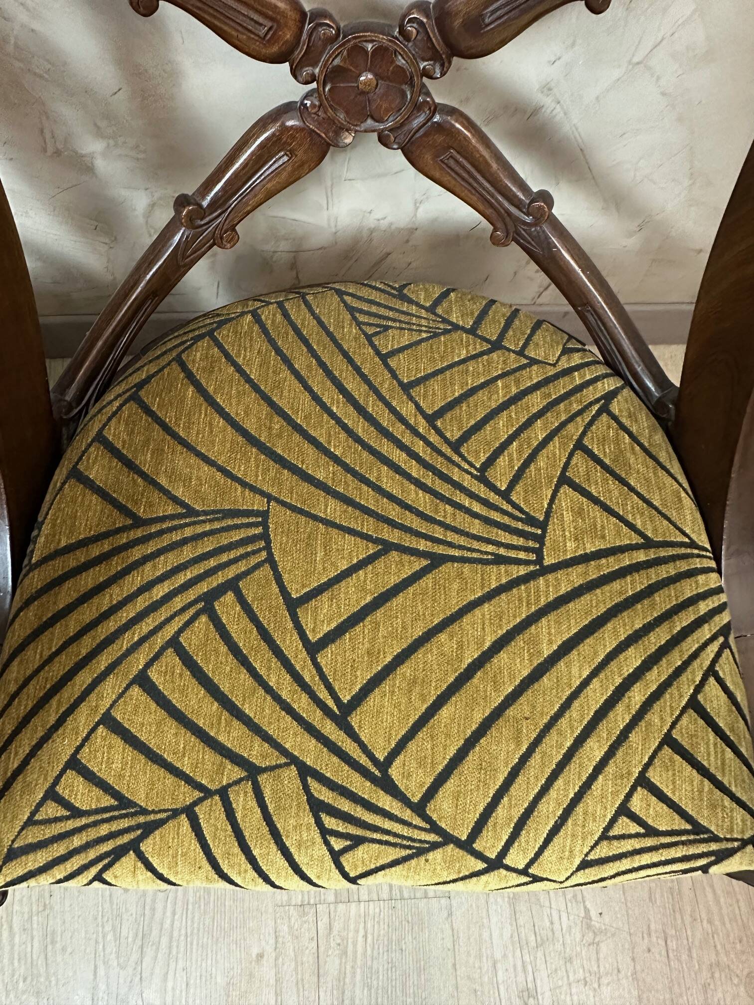 Pair of English armchairs