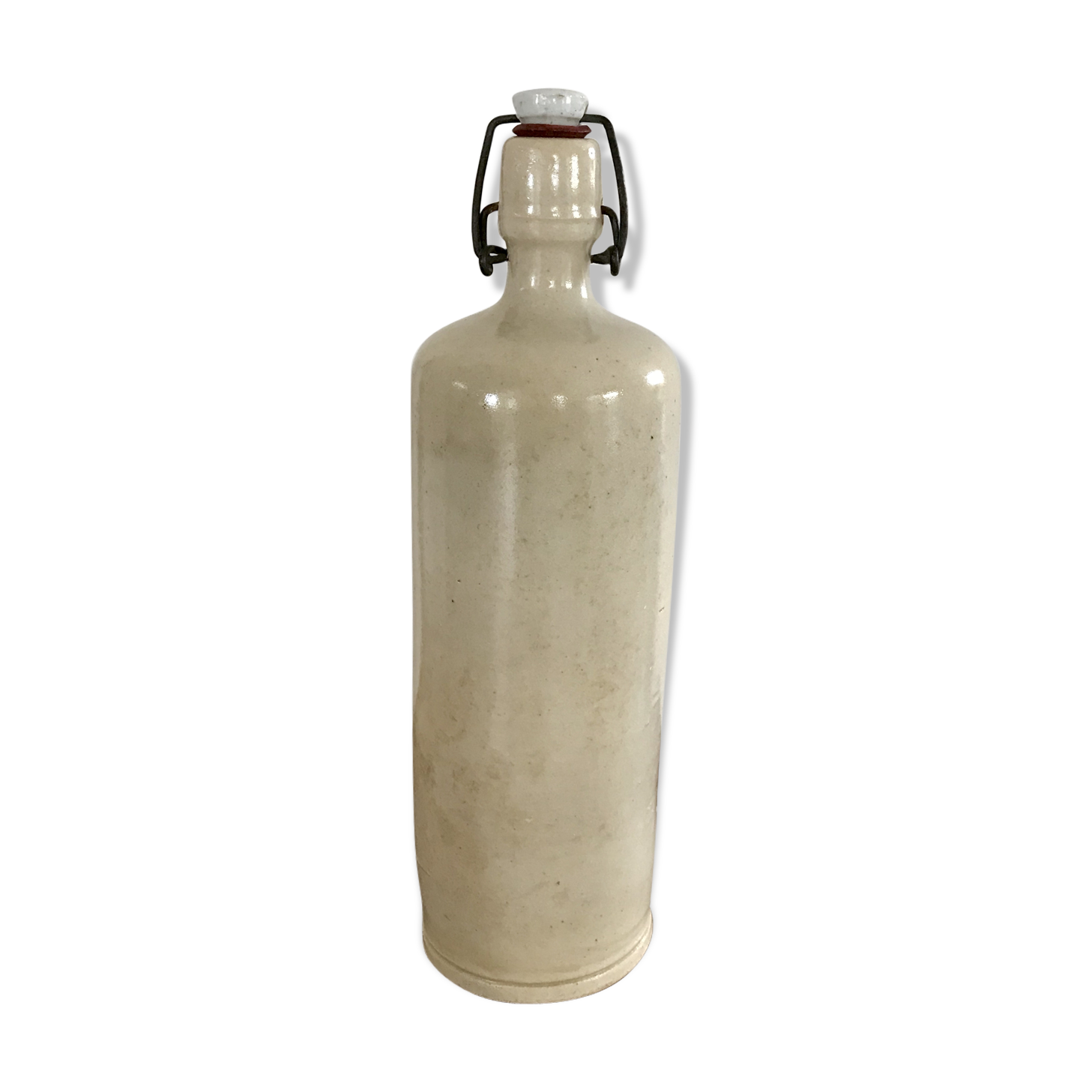 Glazed stoneware bottle