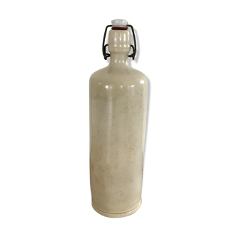 Glazed stoneware bottle