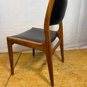 Ensemble de 8 chaises de salle à manger rétro milieu du siècle par Johannes Andersen pour Uldu