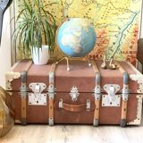 Big vintage travel trunk