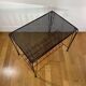 Small metal coffee table - Mathieu Matégot style, 50s/60s