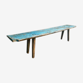 Old wooden bench from the early 1900