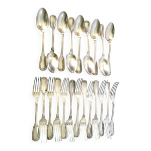 Lot de 21 couverts de