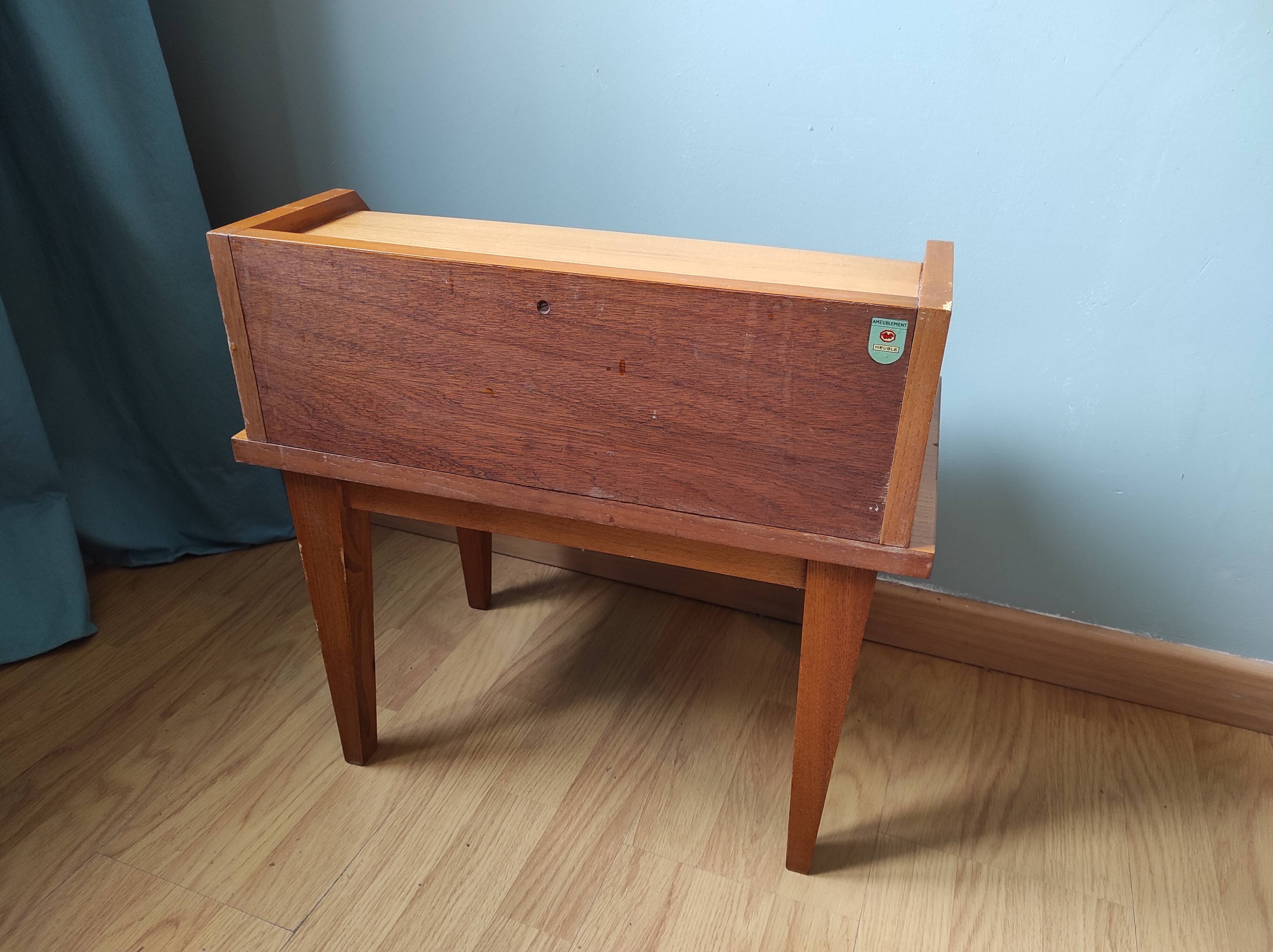 Table de chevet 1950/1969 style scandinave