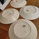Lunéville 7 assiettes plates La potasse par Hansi