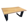 American oak coffee table