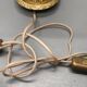 Cave rat lamp with Doric column - Bronze - 1950s - France