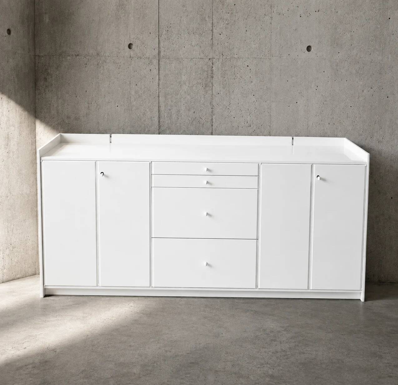 B&B / C&B Italia / Olinto lacquered sideboard / 1970s / Kazuhide Takahama