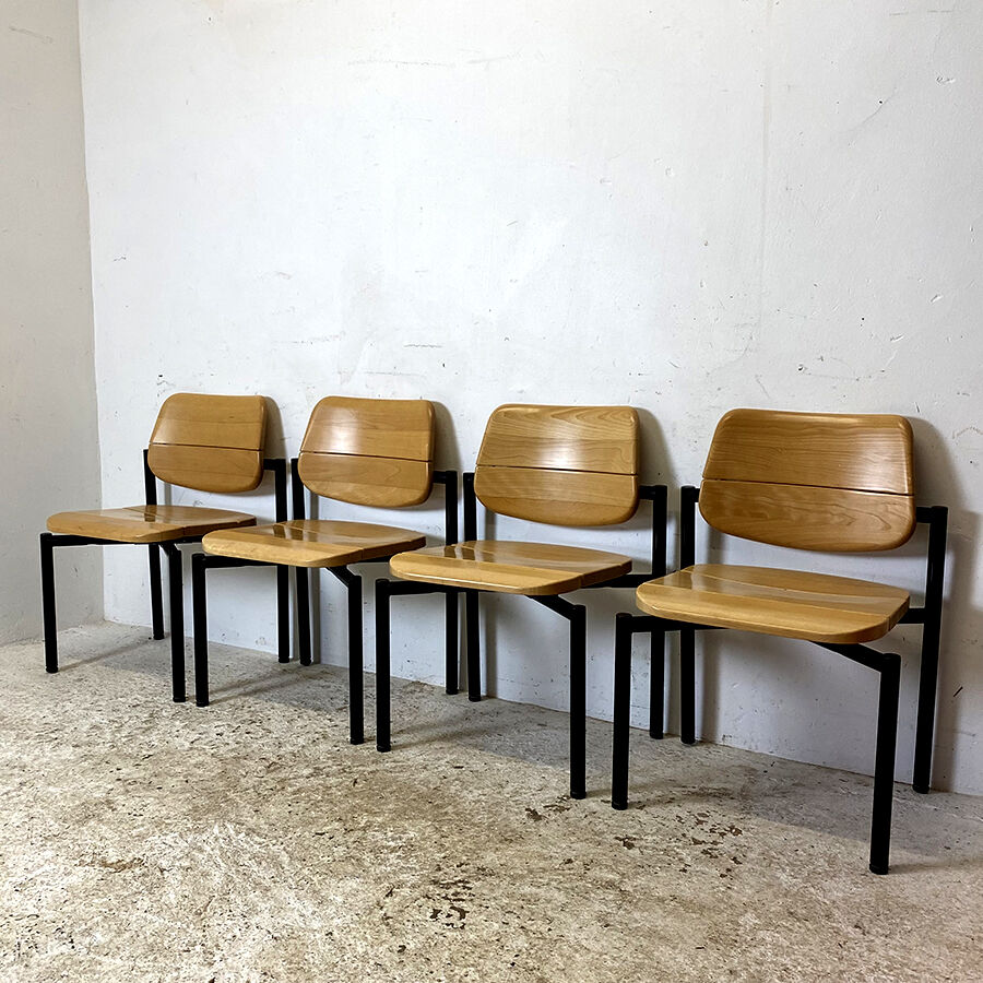 Set of 4 Martin Stoll chairs