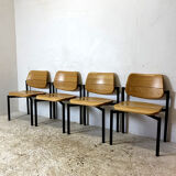 Set of 4 Martin Stoll chairs