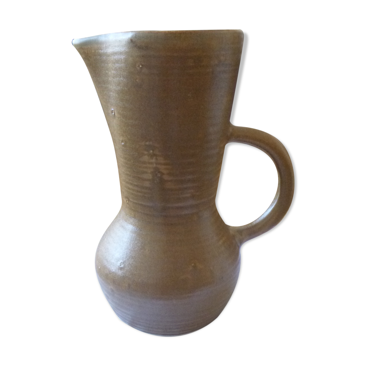 Pitcher carafe in sandstone Digoin