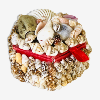 Boîte à bijoux coquillages