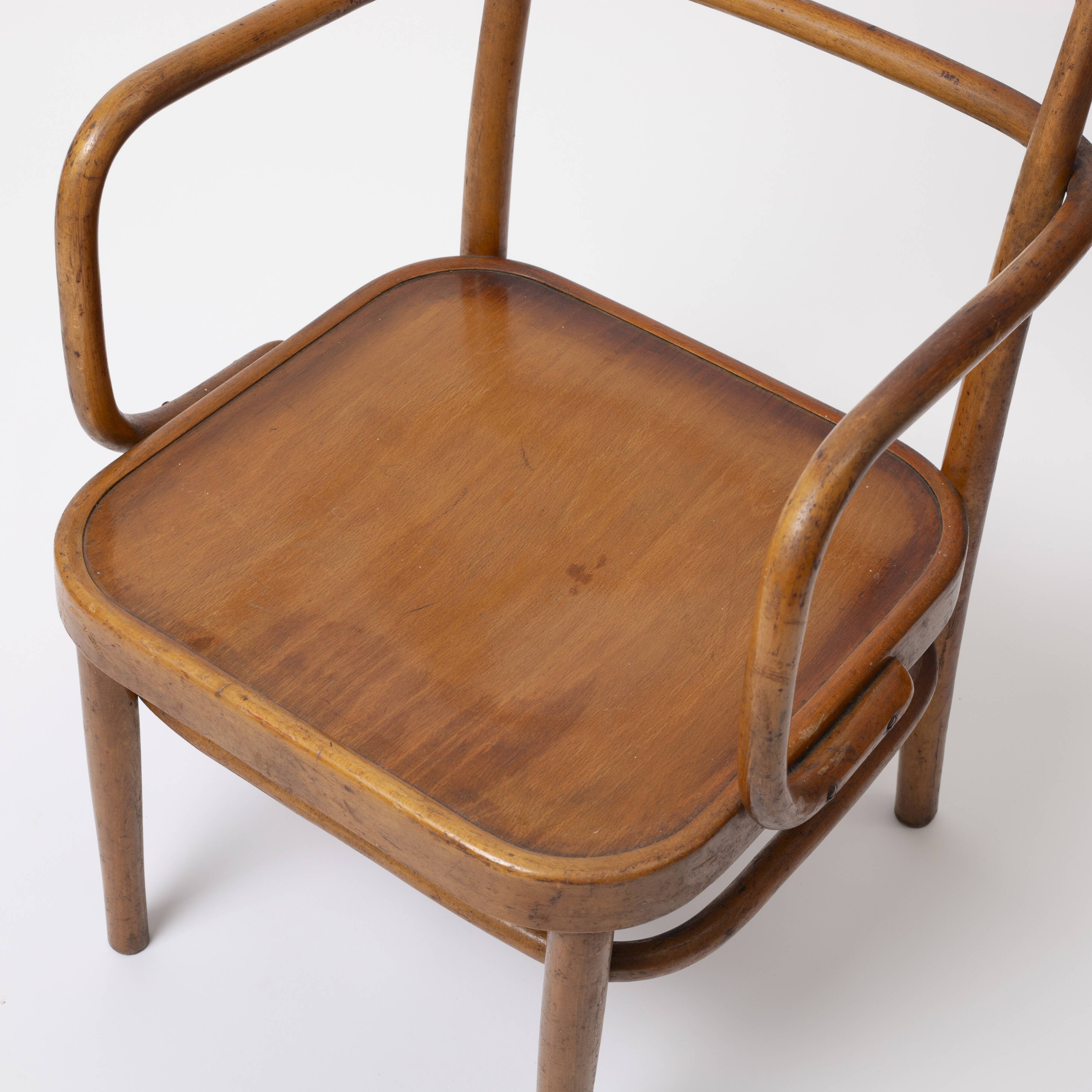 A 64 F chair by Gustav Adolf Schneck, Thonet, 1930s