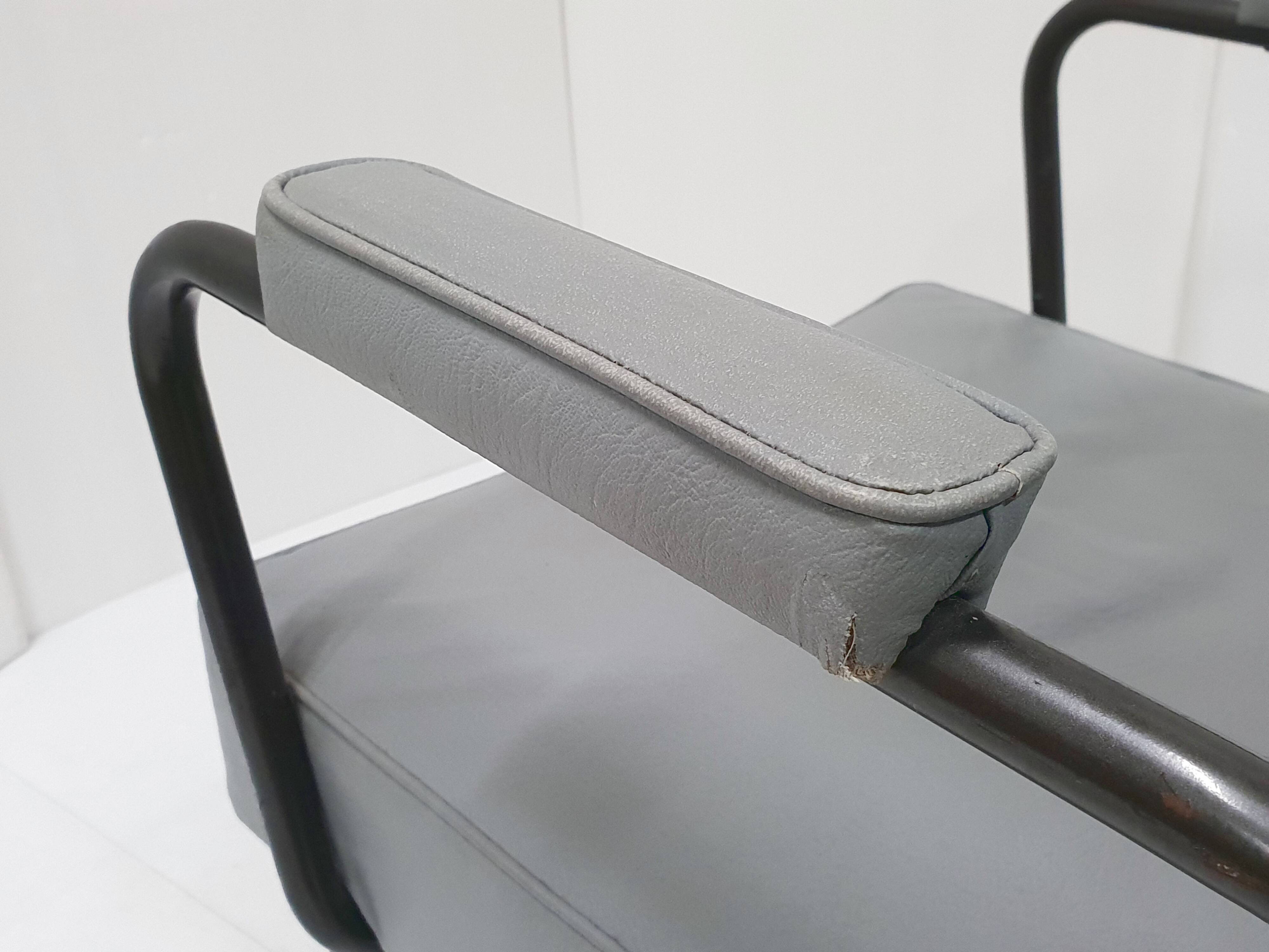 Fauteuil Picardie de Jacques Hitier pour Tubauto, 1950