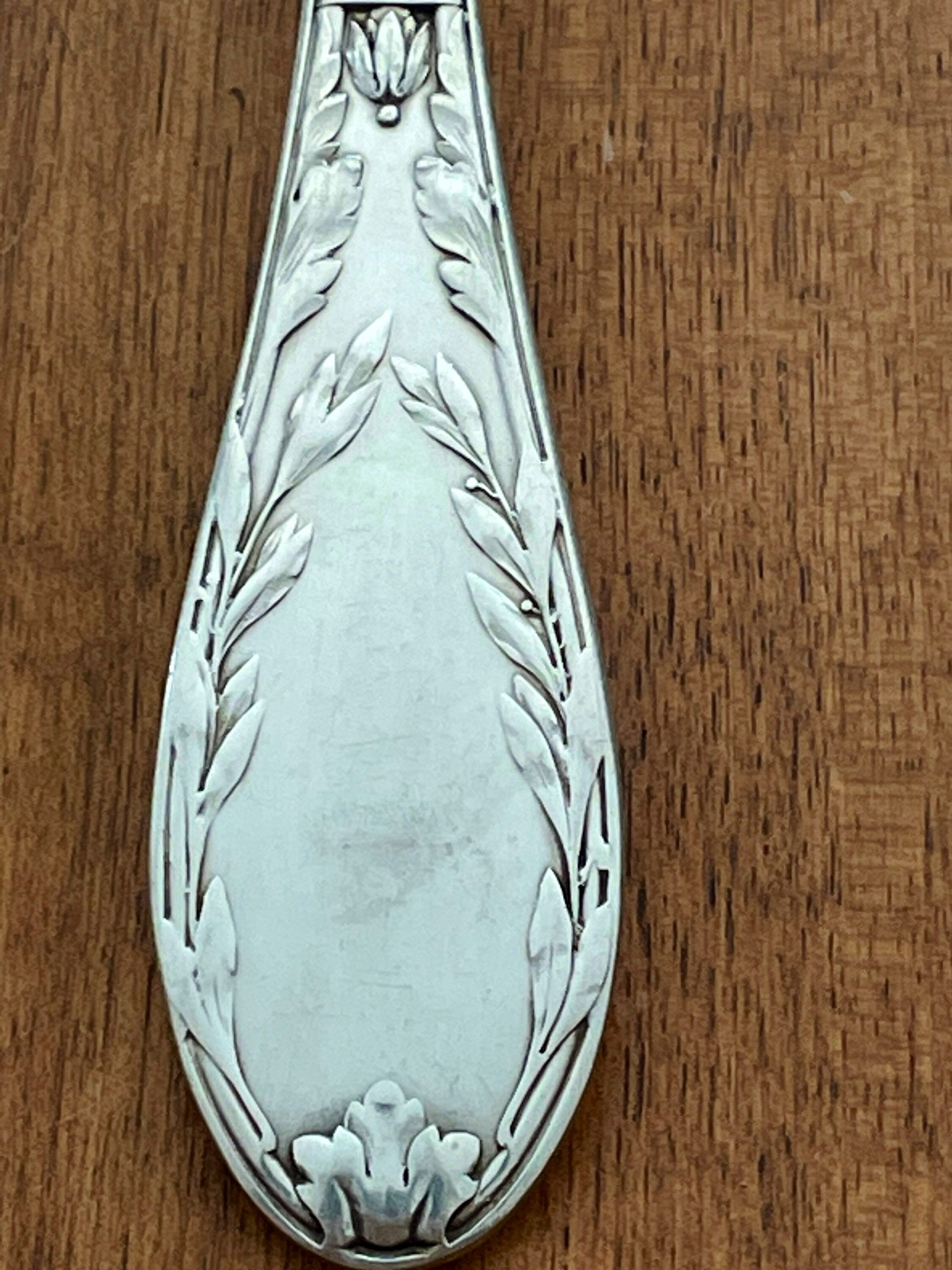 Ménagère en métal argenté 35 pièces
