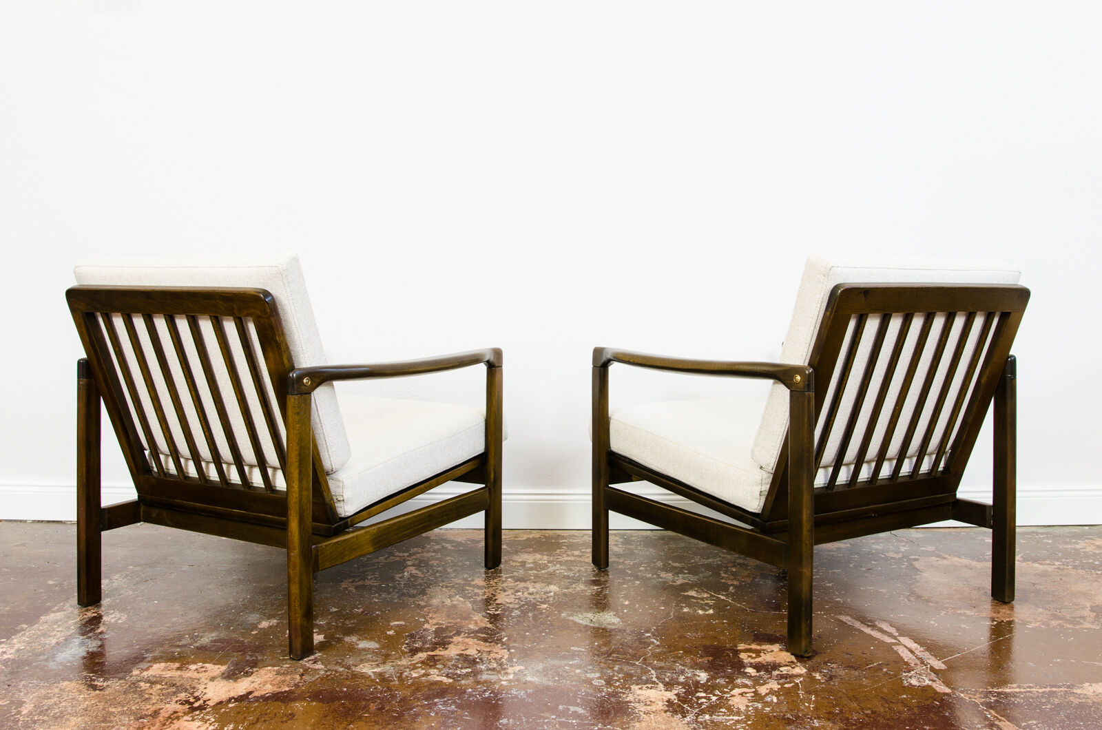 Armchairs by Zenon Bączyk, 1960