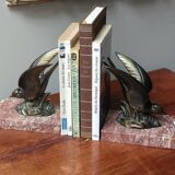 Art Deco Bird Bookends
