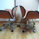 Paire de fauteuils pivotants tulipe pierre paulin pour artifort