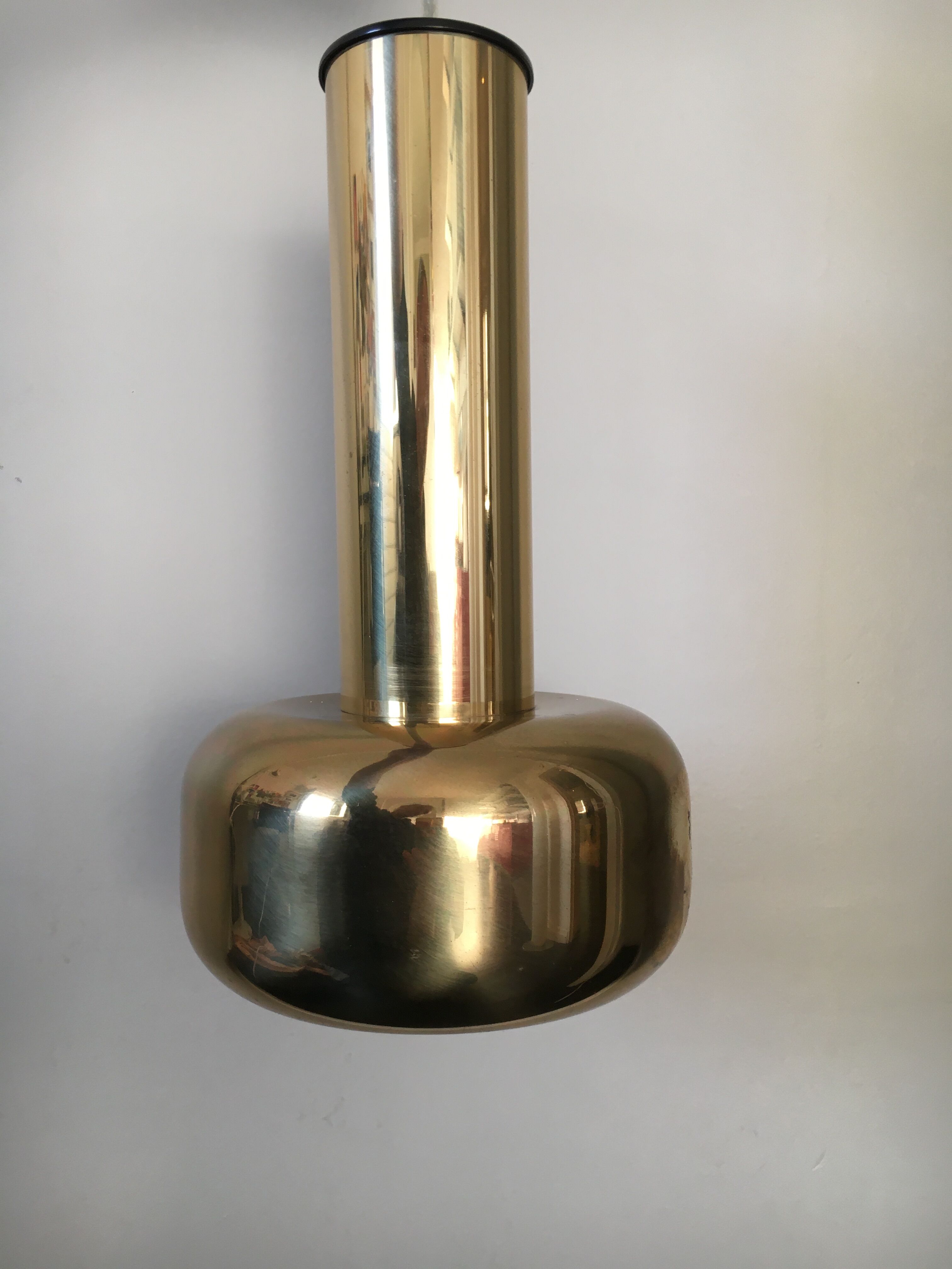 Golden suspension in chrome metal 70s/80s