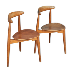 Paire de chaises modèle