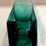 Green rectangle vase