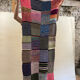 Plaid patchwork multicolore en laine
