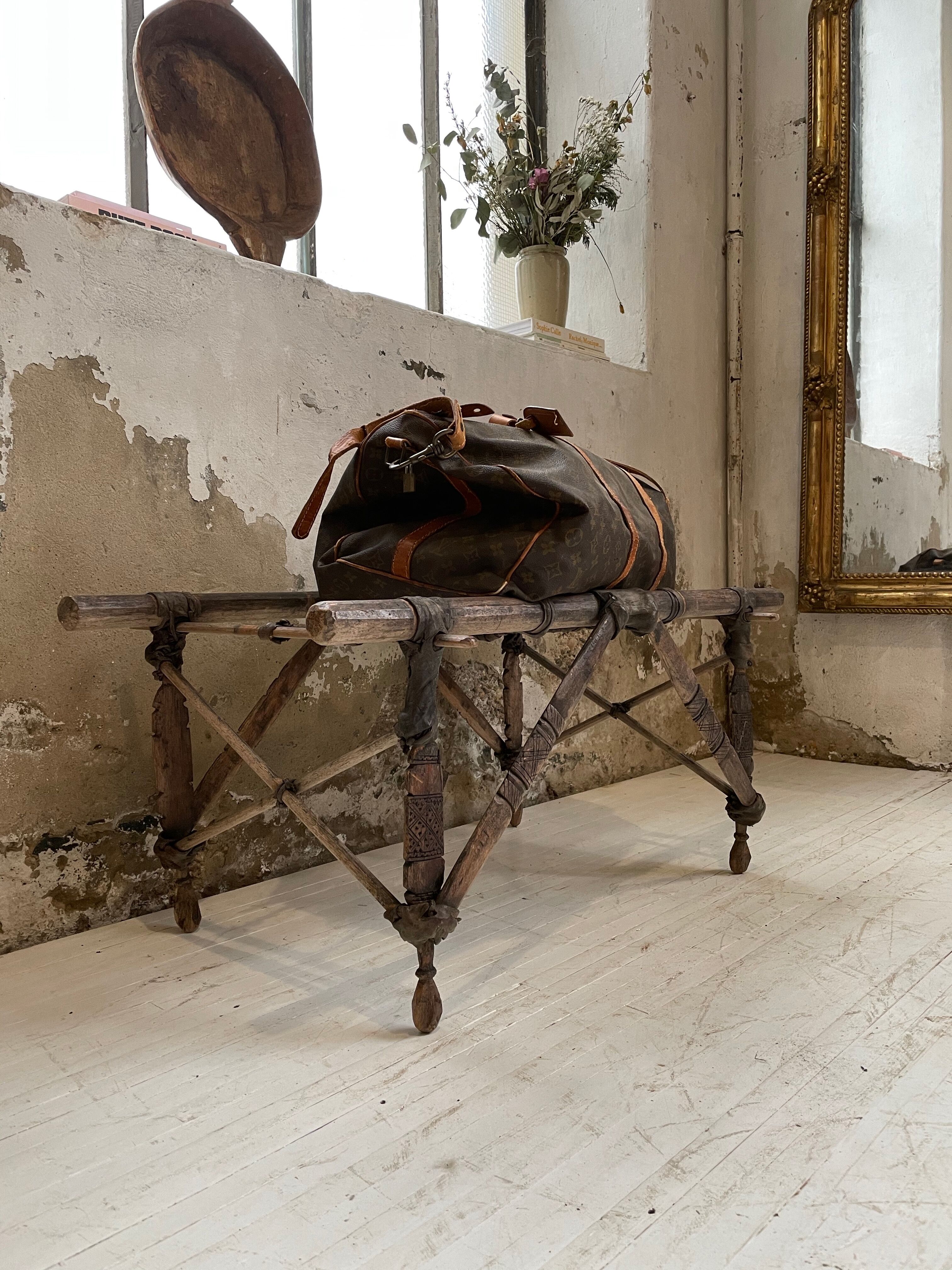 Touareg ethnic luggage holder