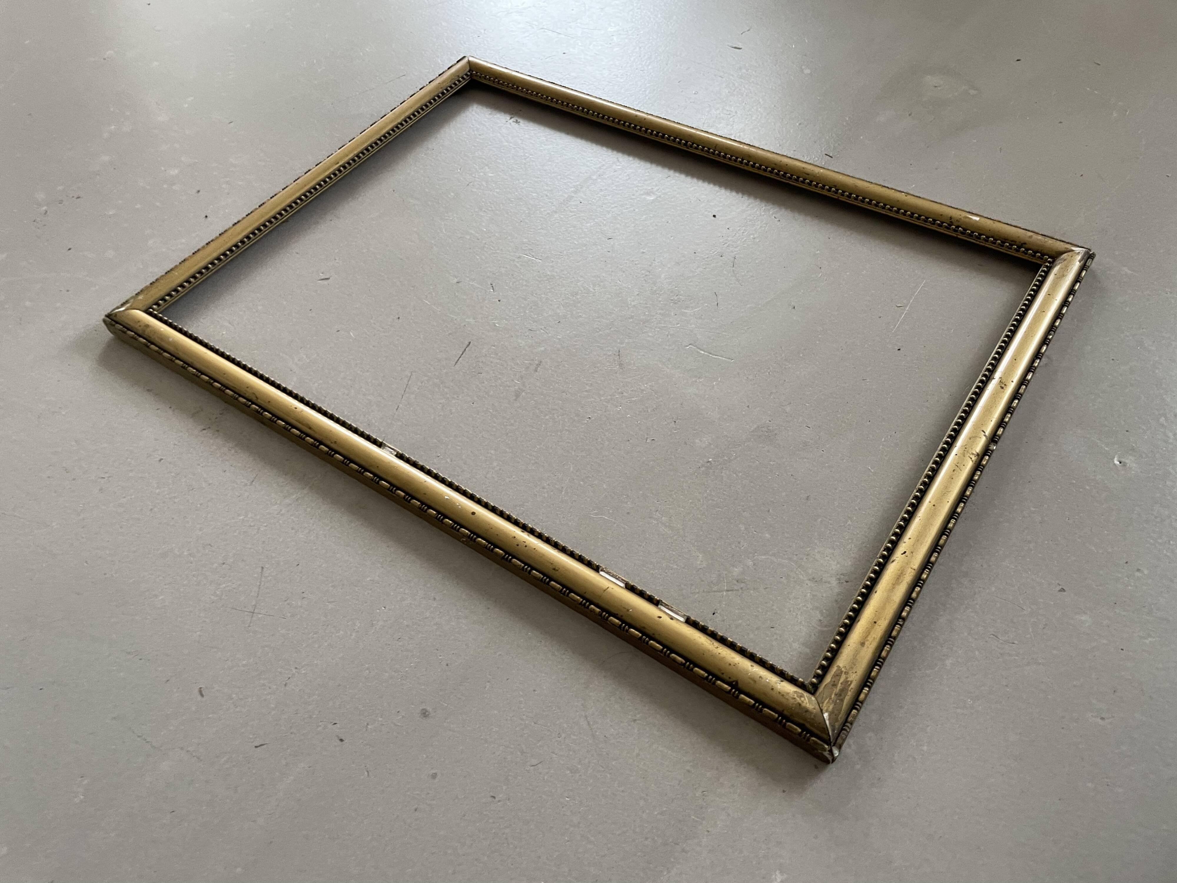 Old golden frame 30x41cm