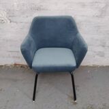 Velvet Armchair, 1960s