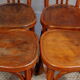 4 chaises Baumann N°43 années 50