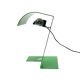 Green 'Blitz' Table Lamp, Trabucco, Vecchi, Volpi, Stilnovo Italy 1972