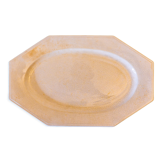 Large white dish in Charolles earthenware