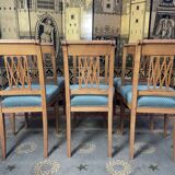 Suite de 6 chaises de style Louis XVI