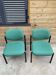 Pair of vintage Martin Stoll Champenay office chairs