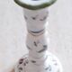 Martre Tolosane's ancient candlestick in fine earthenware