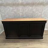 Old buffet bar with industrial makeover