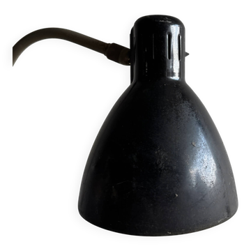 Lampe industrielle vintage noire à visser