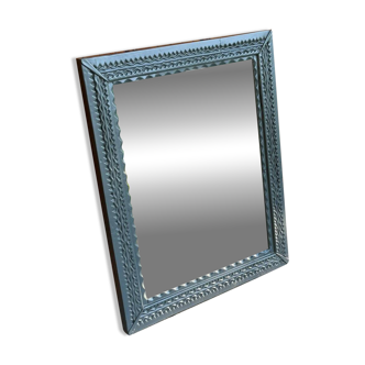 Miroir sculpté ancien, années 1900,
