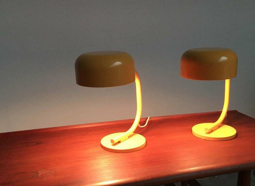 Mid-century minimalist table lamp by Kaiser Idell / Kaiser Leuchten, 1960s.
