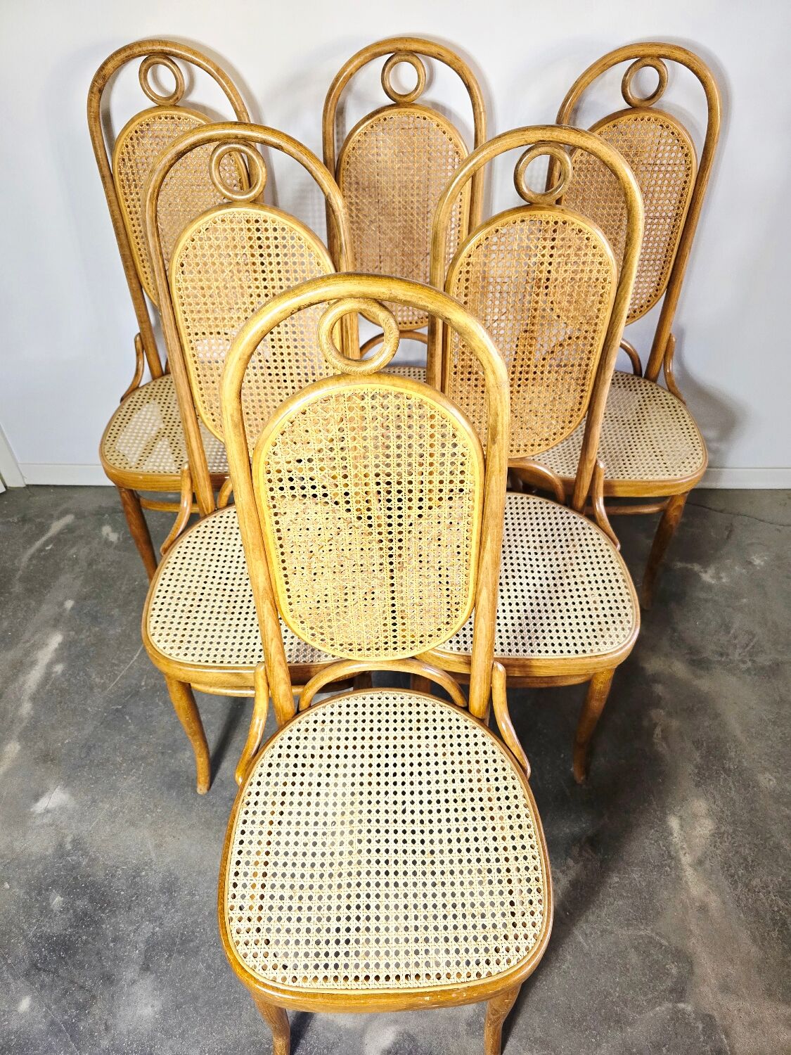 60s Bentwood Dining Chairs N.17, 1 of 6