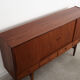 Teak highboard, Danish design, 1960s, production: Denmark