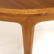 Walnut dining table, "Facett 3-132" Bertil Fridhagen, Sweden, 1960