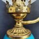 Pair of antique gold wall sconces