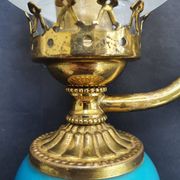Pair of antique gold wall sconces