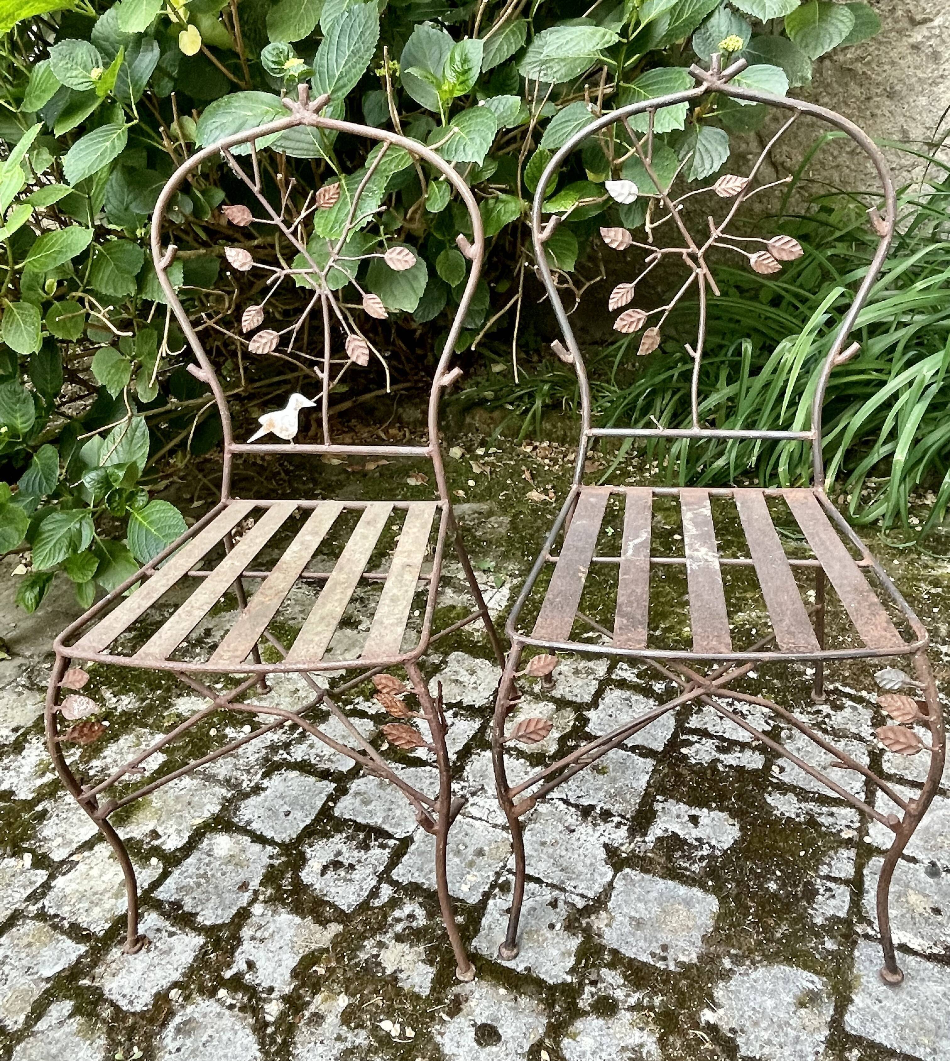 Paire de Chaise de Jardin