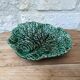 Sarreguemines ceramic cabbage leaf emptier