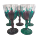 Wine glasses 80s