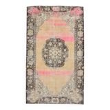 5x9 Soft Orange & Pink Turkish Rug, 159x270 Cm